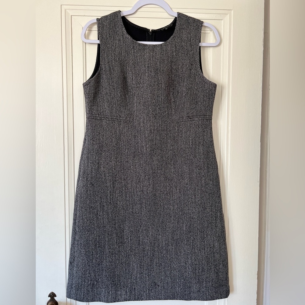 Ann Taylor Soft Tweed Sleeveless Dress